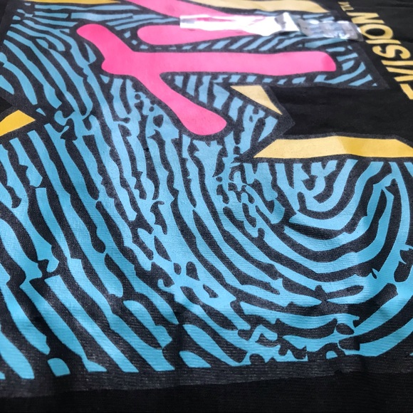 MTV Unisex Neon Retro Graphic Tee, Sz Large - Picture 9 of 11